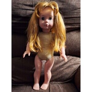 Gotz Puppe Germany Doll Red Hair Gray Eyes Bangs